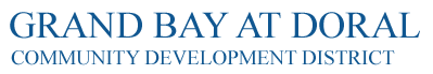 Grand Bay at Doral Community Development District Logo